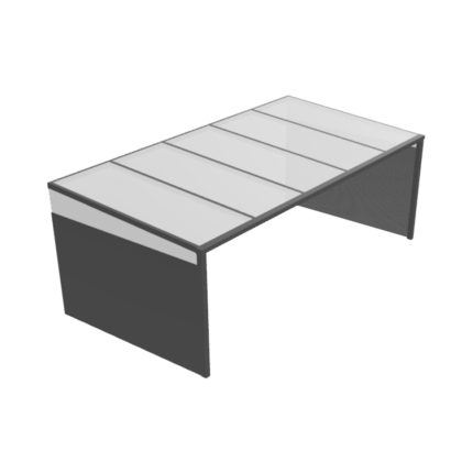 Tuinkamer met Zijwanden Deluxe